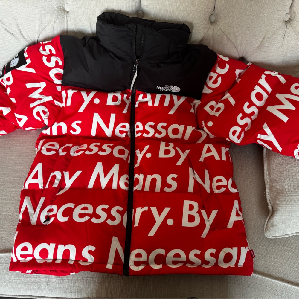 The Supreme North Face By Any Means Necessary Jacket size XL